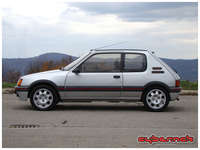 Most probably the best example of 205 GTI in Bosnia. It's a very rare car here. But miracles obviously do happen!