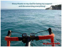 Many thanks to my dad for being my support and documenting everything!

Video of the ride available here:
http://www.youtube.com/watch?v=T3y_xRQBnV4