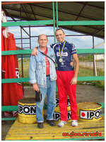 Together with my biggest supporter - my father :-).
